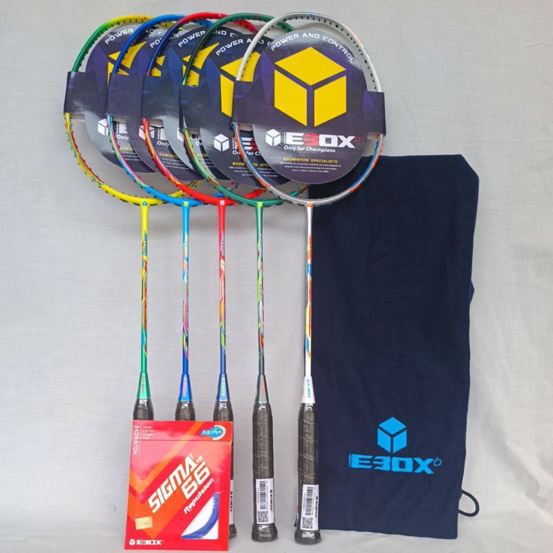 raket bulutangkis ebox astro 26 gen ll/ASTRO 26 GEN II free senar ebox dan tas kain