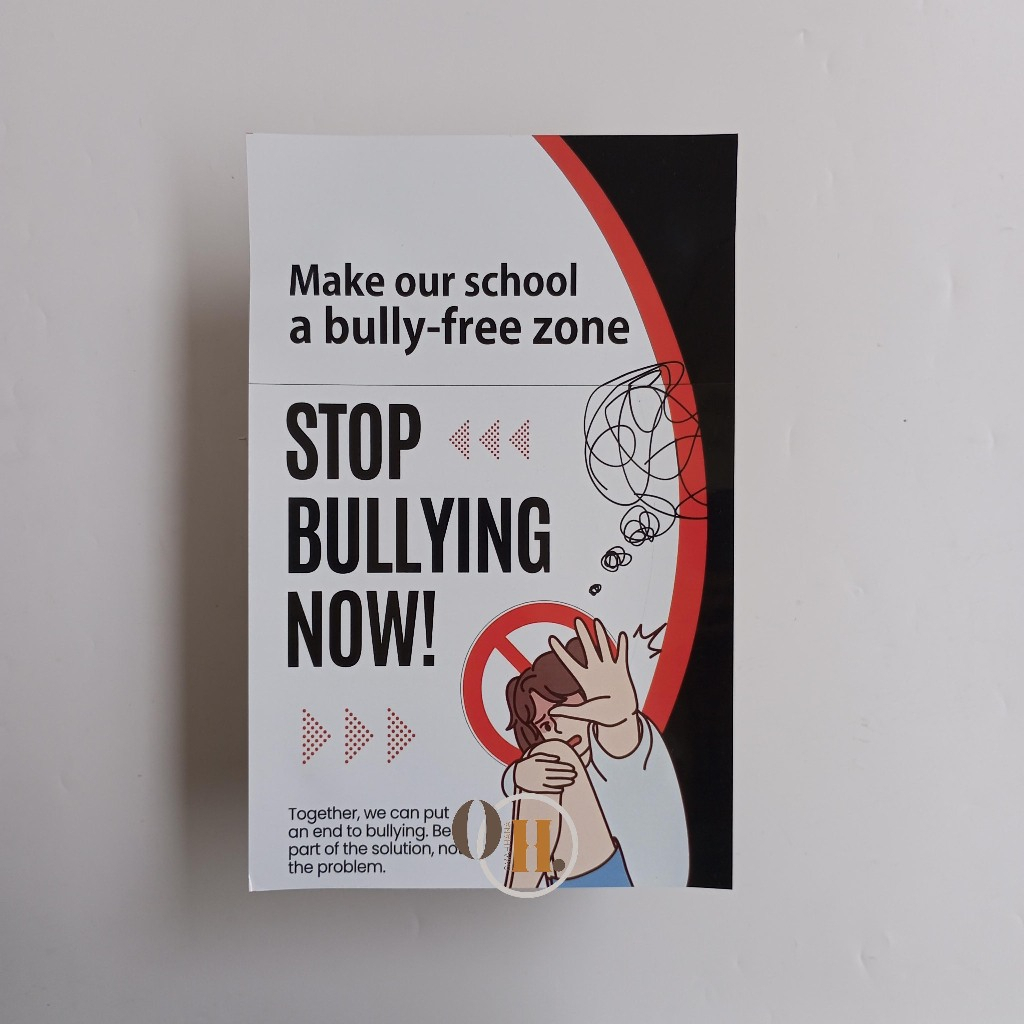

Stiker Stop Bullying Now - Make Our School a Bully-Free Zone - Stop Perundungan - Edukasi Sekolah