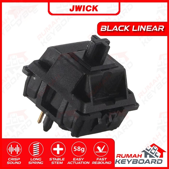 JWICK - Switch - JWK - BlackL - Linear - 5 PIN - 58.5g - Linear
