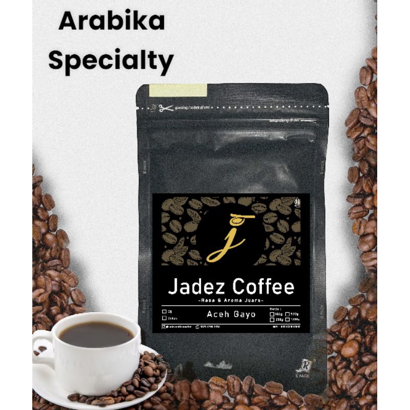 

Kopi Arabika Aceh Gayo Specialty 500 gr - Jadez Coffee