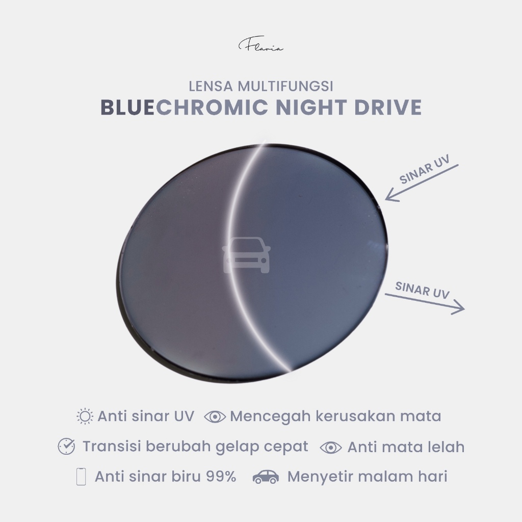 Lensa 3 in 1 bluechromic night drive