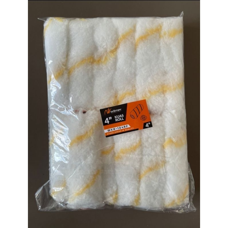 isi kuas roll 4" cat air cat tembok / refill busa roll cat minyak / isi rol cat