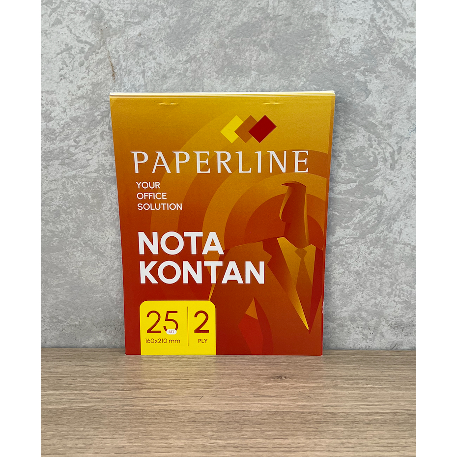 

Nota Kontan Besar 2 Ply NCR Paperline - Buku Nota Besar
