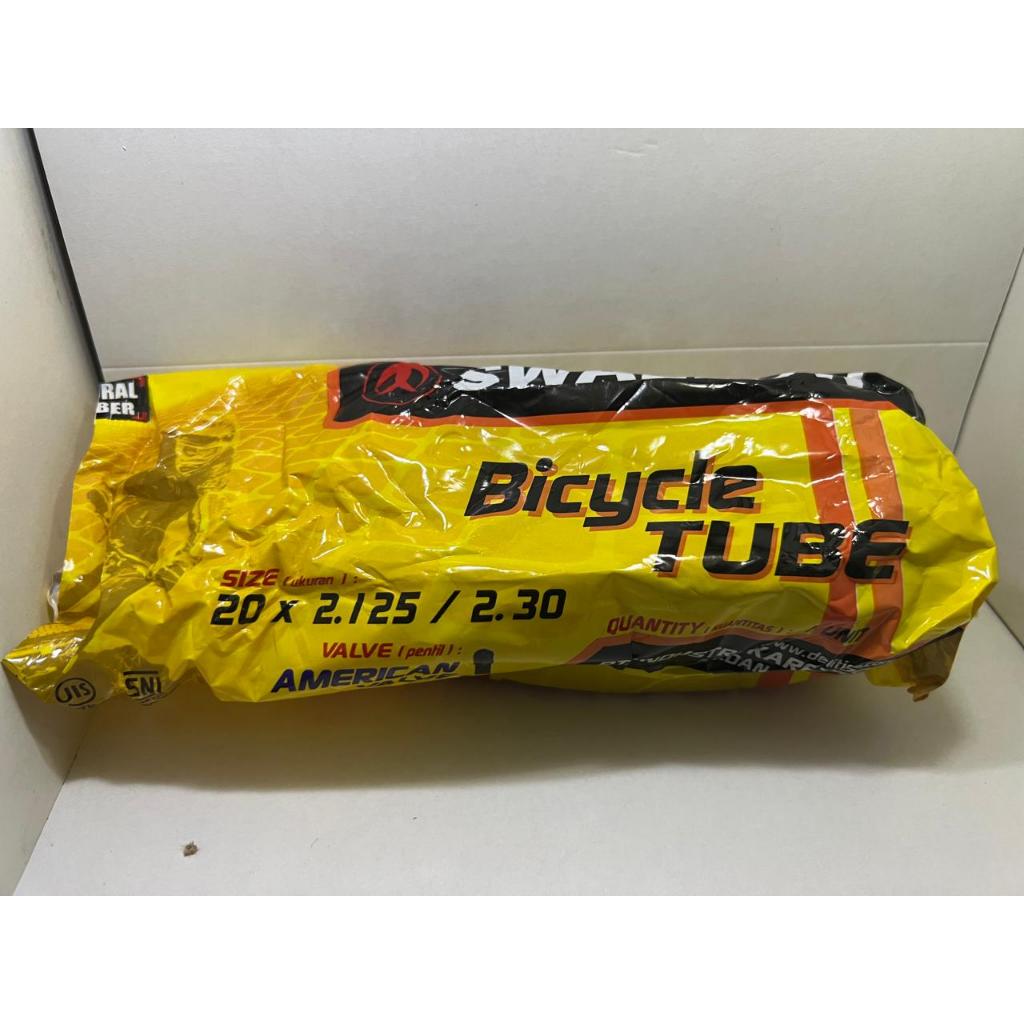 BAN DALAM SEPEDA BMX 20 X 2.125/2.30 AV SWALLOW