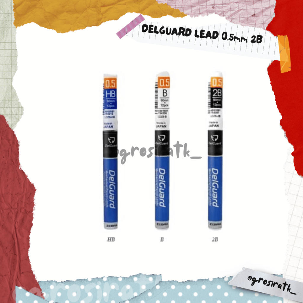 

Zebra Delguard Lead 0.5MM 2B