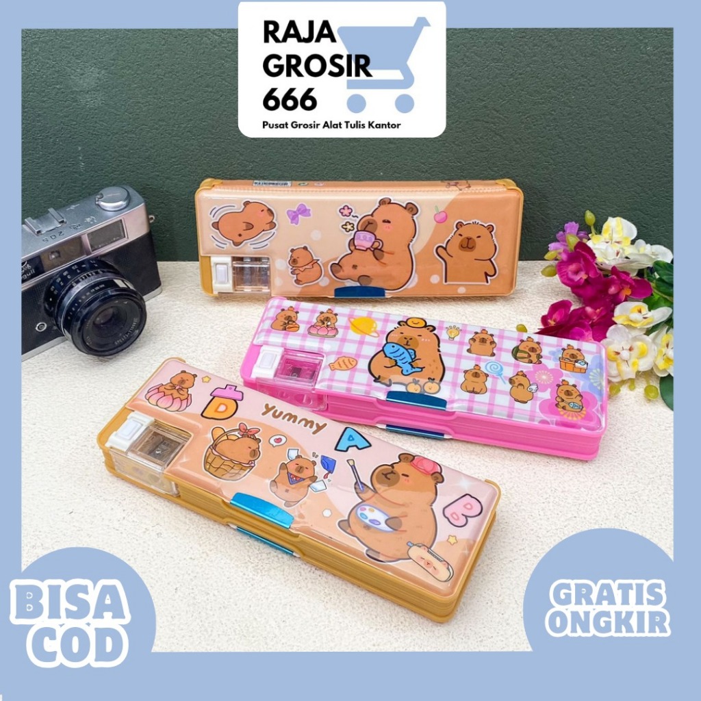

KOTAK PENSIL MAGNET RAUTAN CAPYBARA KP-1559 CUTE KAPIBARA CAPYBARRA KAPIBARA LUCU IMUT KADO UNIK KOREA AESTHETIC COD