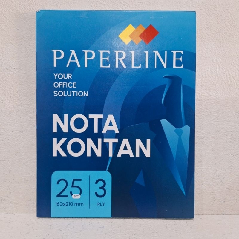 

Nota kontan 3PLY PAPERLINE BESAR B3/PAK