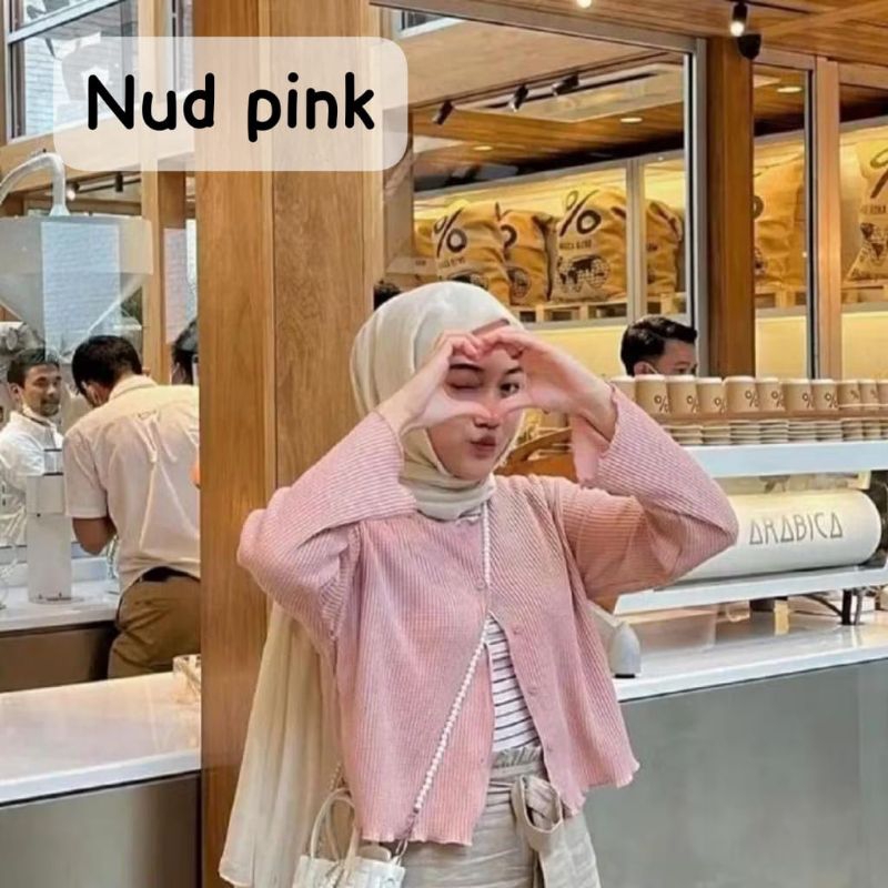 Cardigan crop rajut// rajut crop wanita