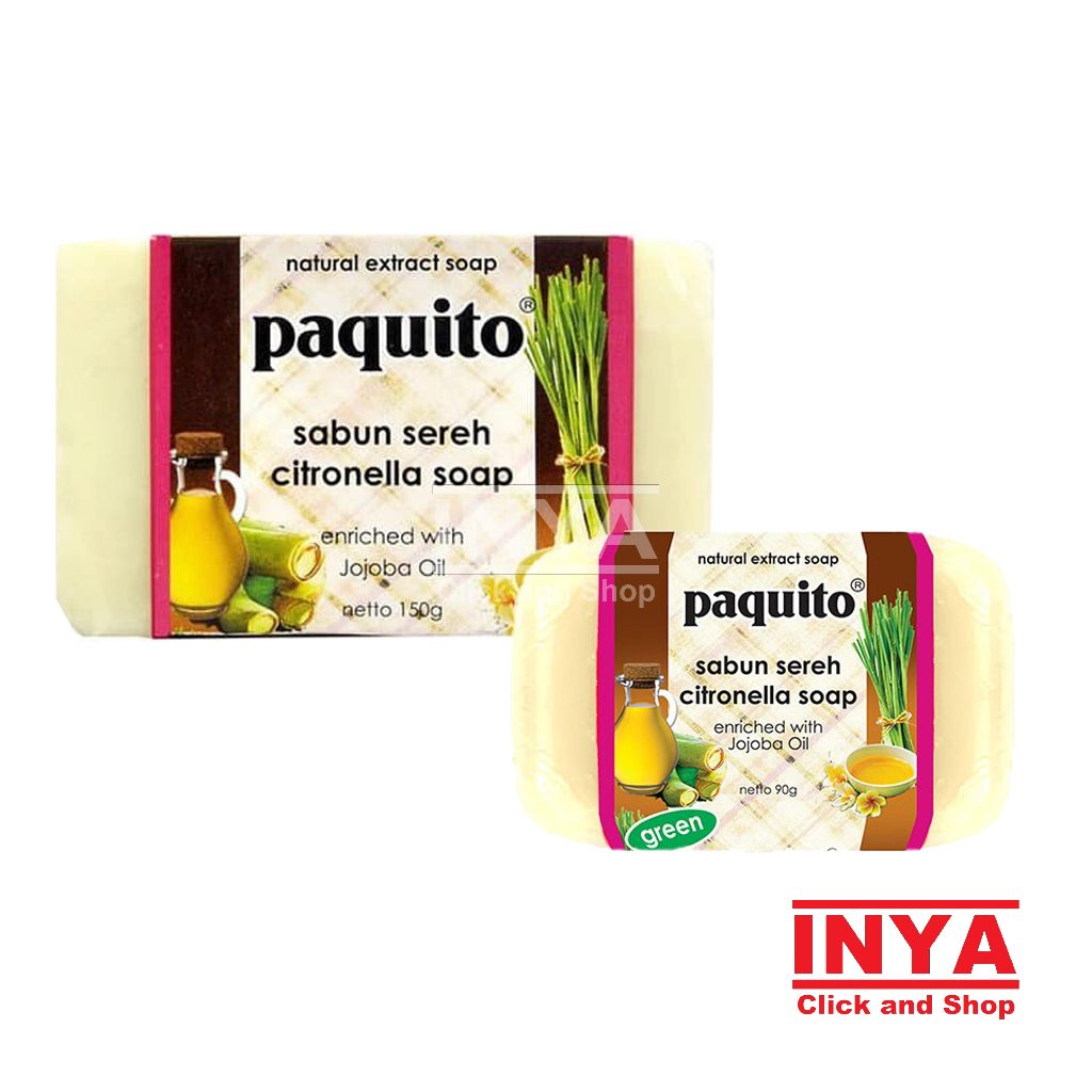 Paquito Sabun Sereh Citronella Soap - Sabun Batang
