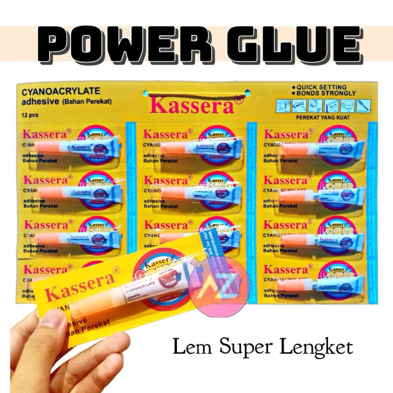 

LEM POWER GLUE KECIL / LEM PEREKAT SERBAGUNA