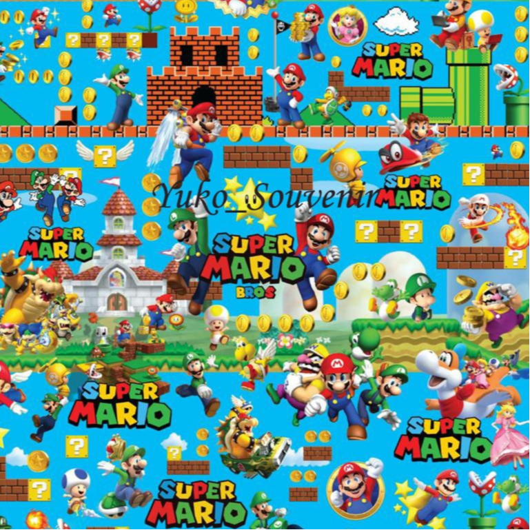 

Kertas Kado Mario Bros Kertas Kado Karakter Super Mario