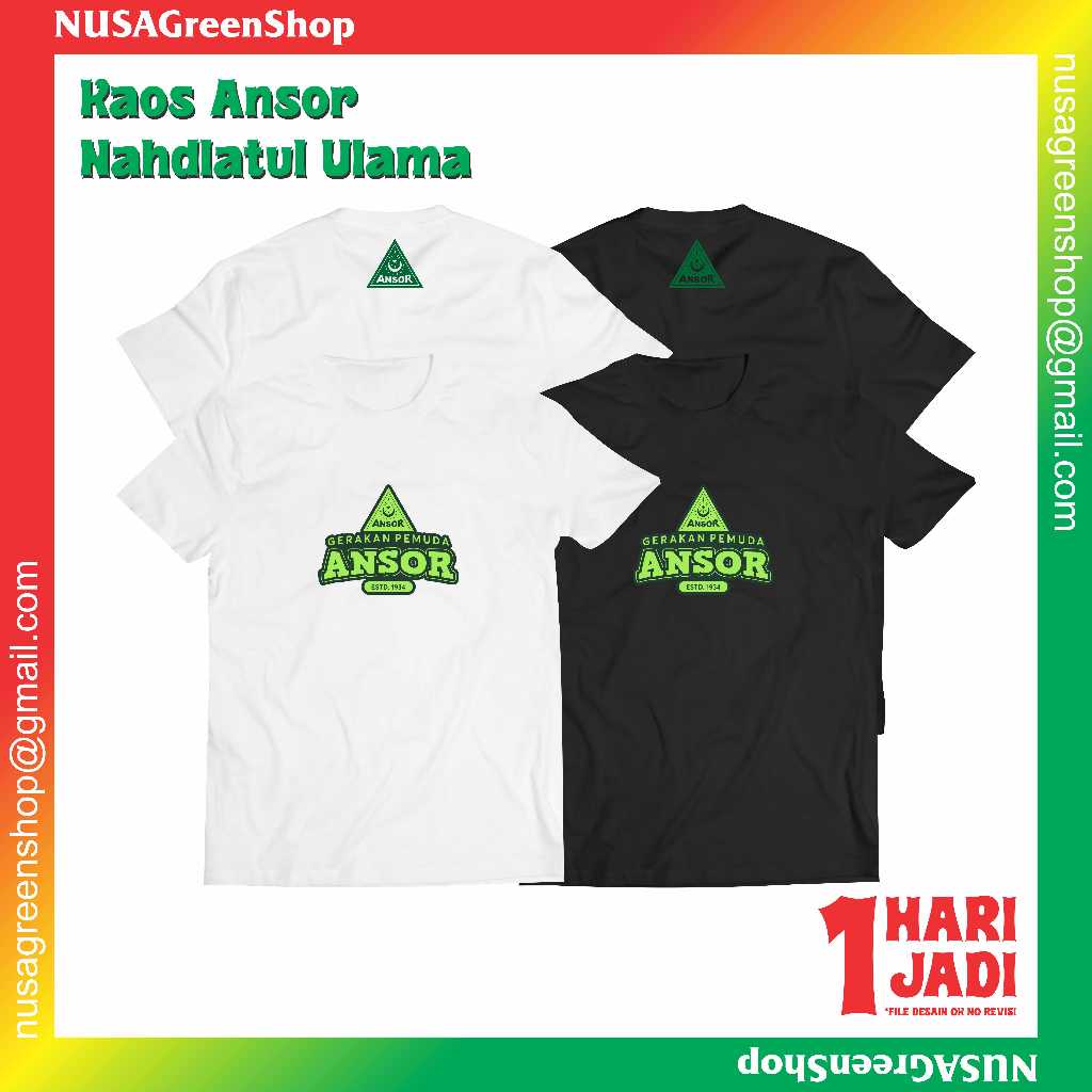 KAOS BANOM NU ANSOR KEREN