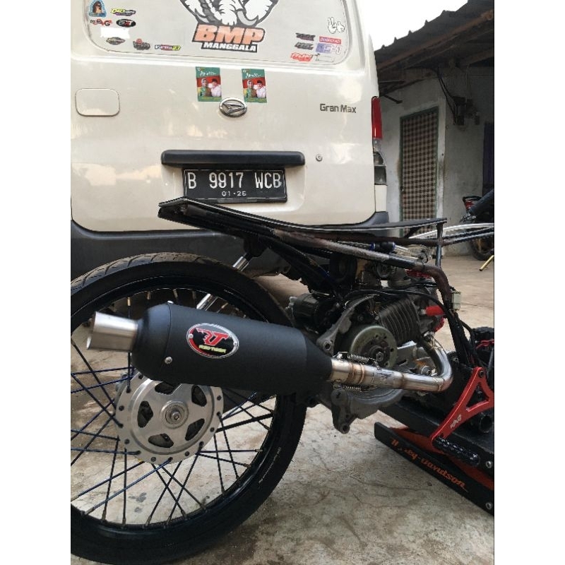 Knalpot kondoman mio sporty,mio smile,mio soul type extreme