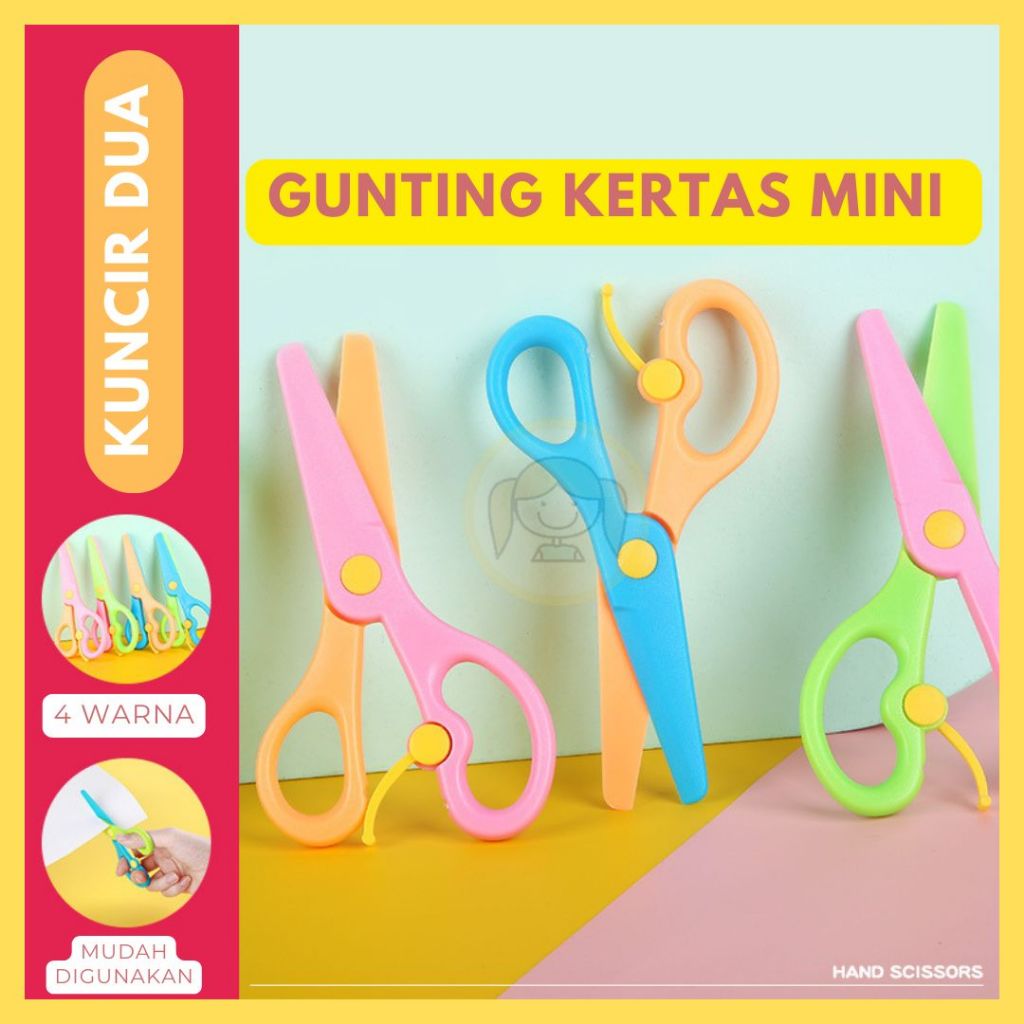 

GUNTING MINI AMAN UNTUK ANAK / GUNTING KERTAS MINI/ / PAPER SCISSORS FOR KIDS