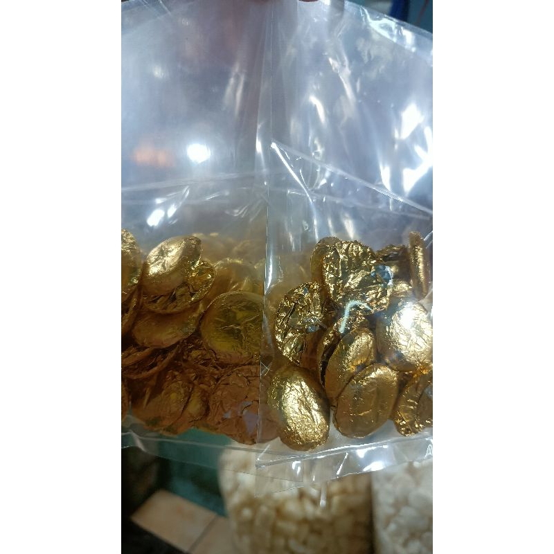 

Coklat koin golden roudies kemasan ecer