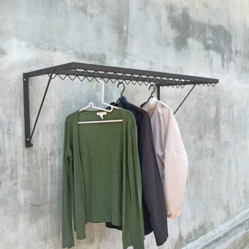 Baris 2 / Jemuran Lipat Baris 2 ‼️Gratis Baut Fisher‼️