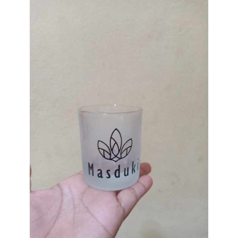 Souvenir Pernikahan Murah Gelas Sloki Doff 6 cm