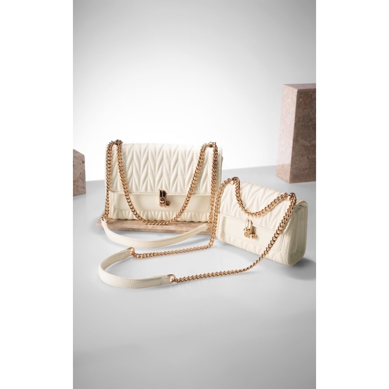 heylocal.id - Amour Bag Midi Vanilla / Tas Wanita