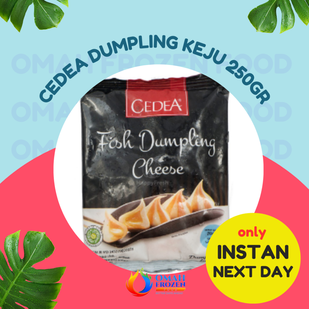 

Cedea Dumpling Cheese Dumpling Keju (KHUSUS INSTAN & NEXT DAY)