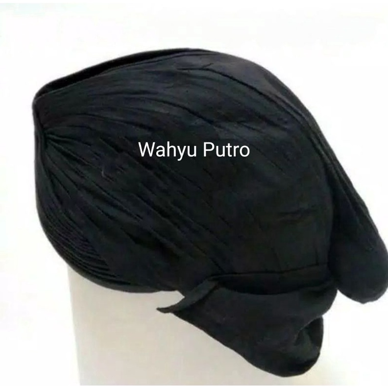 KODE U87H Blangkon alus cuci lipat polos sompil kupluk jogja sunan kalijogo gus miftah oleh oleh jog