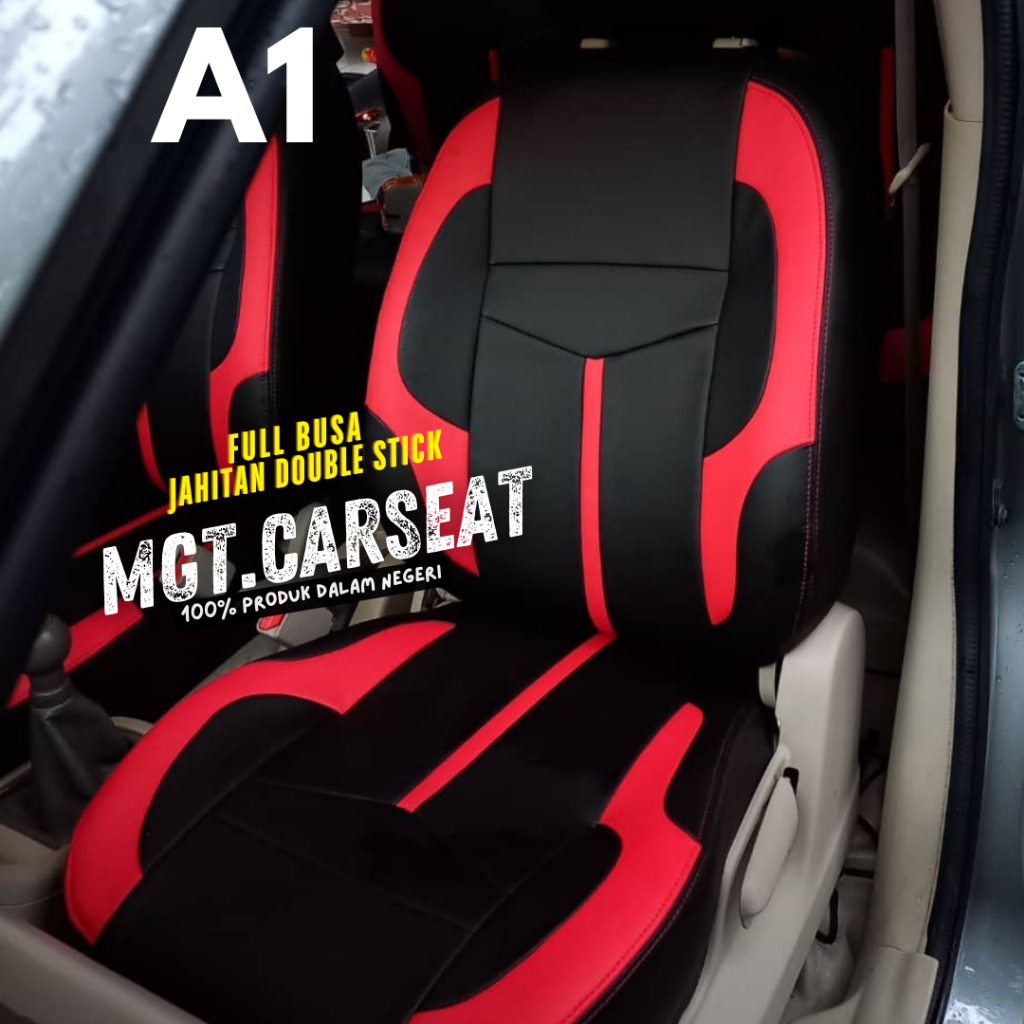 SARUNG JOK MOBIL AYLA/AGYA 2022-2015 2 BARIS BAHAN APFORCE CHEROKEE ANTI AIR ANTI DEBU