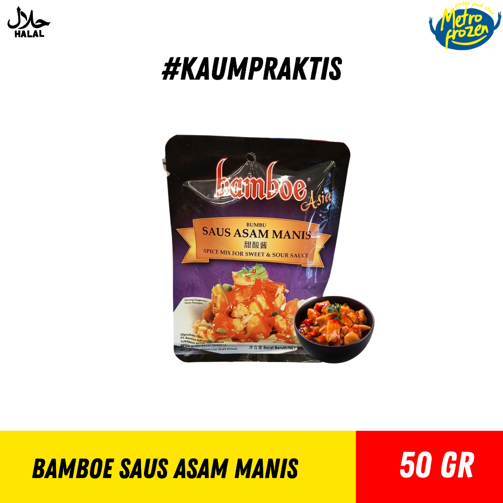 

BAMBOE Saos Asam Manis 50gr