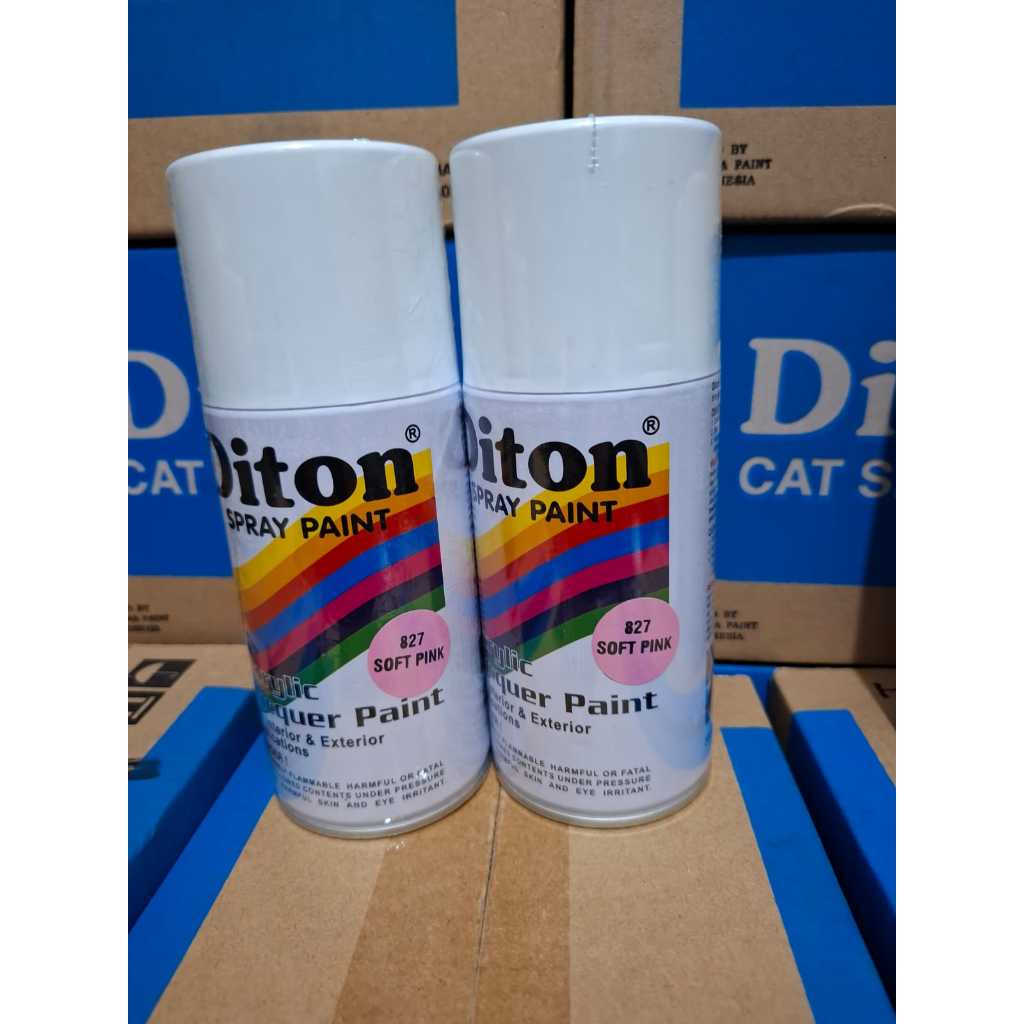 Pilox DITON 300 cc Soft Pink 827 Pilox Pylox Solid Pink Muda Gloss