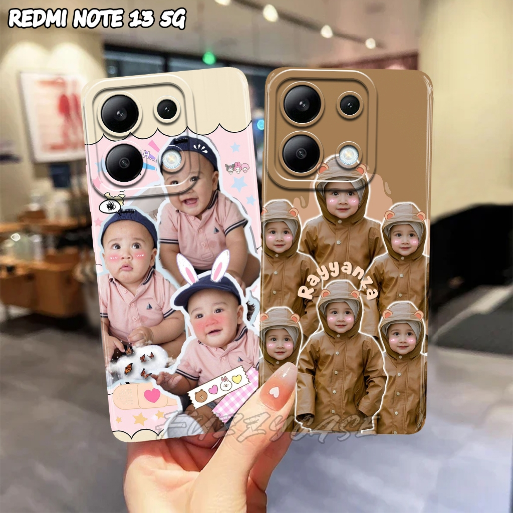 Softcase Hp Redmi Note 13 5G Terbaru 2024 Motif Cipung 01 - Case Hp Redmi Note 13 4g - Casing Hp - F