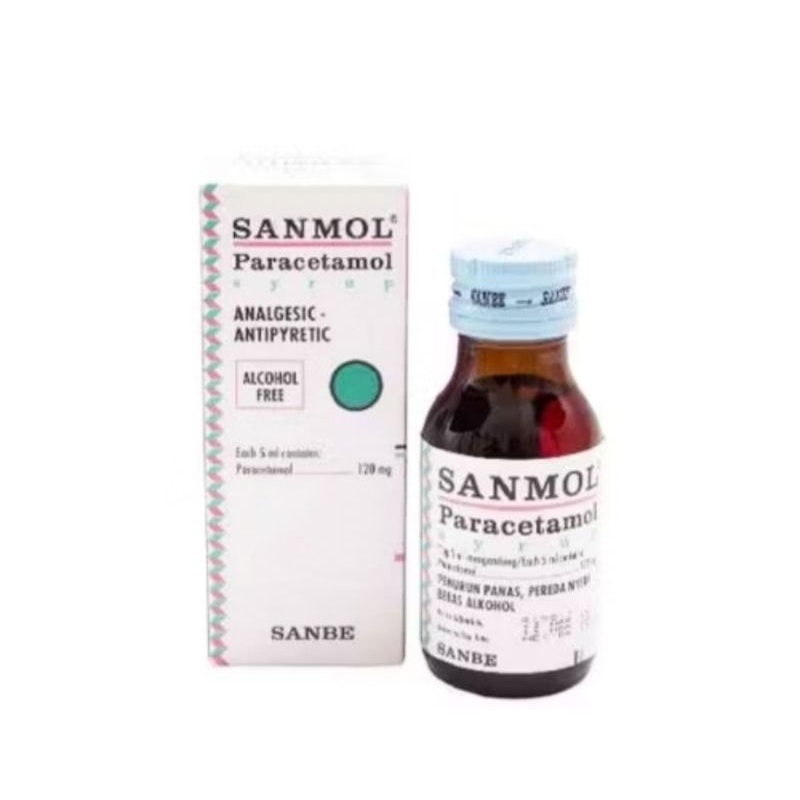 Sanmol Syrup 60ml.