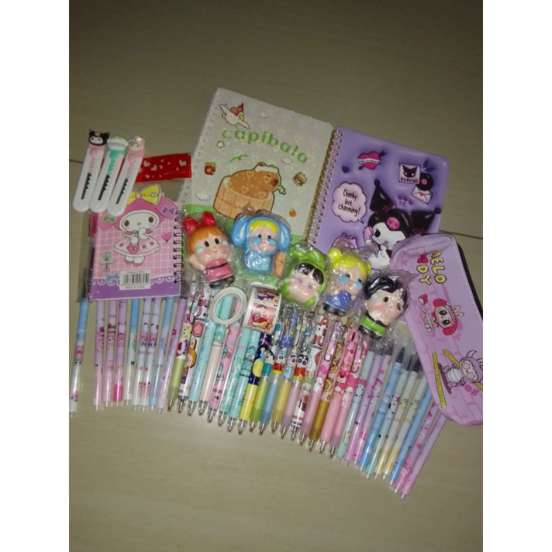 

PAKET BEBAS PILIH DI LIVE,ALAT TULIS,SQUISHY,NOTE BOOK,AKSESORIS LUCU,DLL