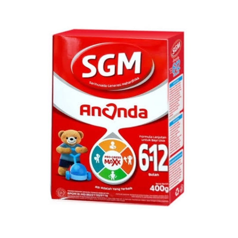 

SUSU SGM ANANDA 6 - 12 BULAN 150/400GR