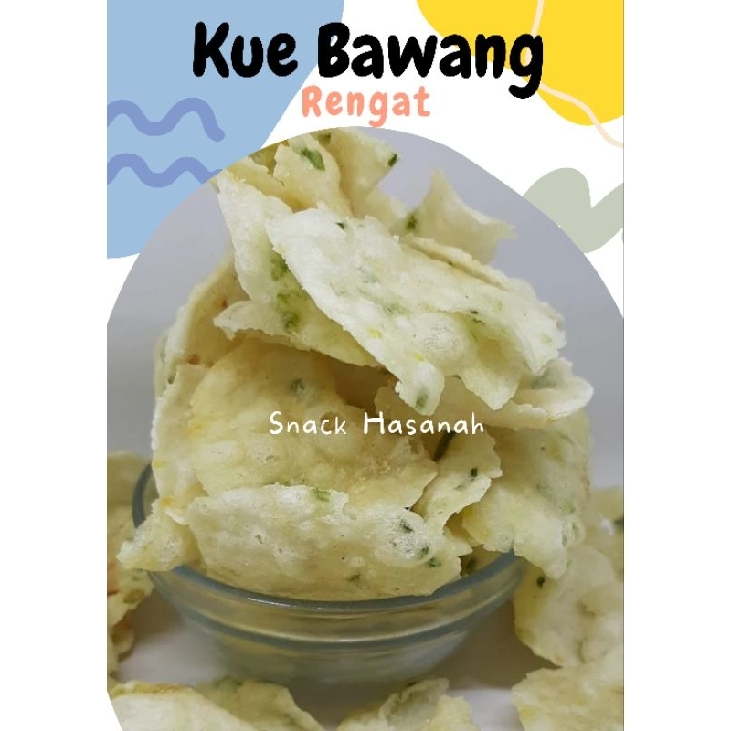 Kue Bawang Rengat Gurih Renyah | Cemilan enak | Snack Hasanah