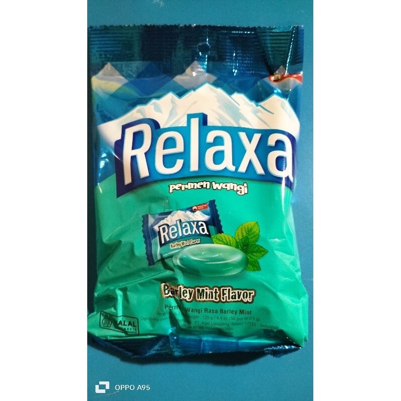 

Perment wangi RELAXA 1 Bungkus RASA Barley Mint Flavor