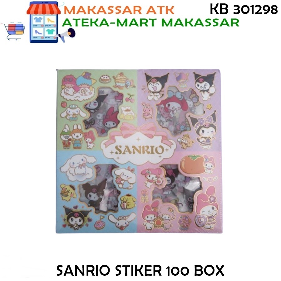 

[BOX/100PCS] MUMU STIKER KOREA LUCU STIKER MOMO SANRIO