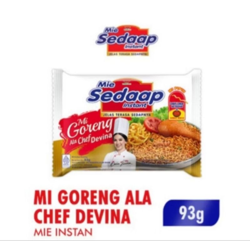 

mie sedap goreng ala chef devina