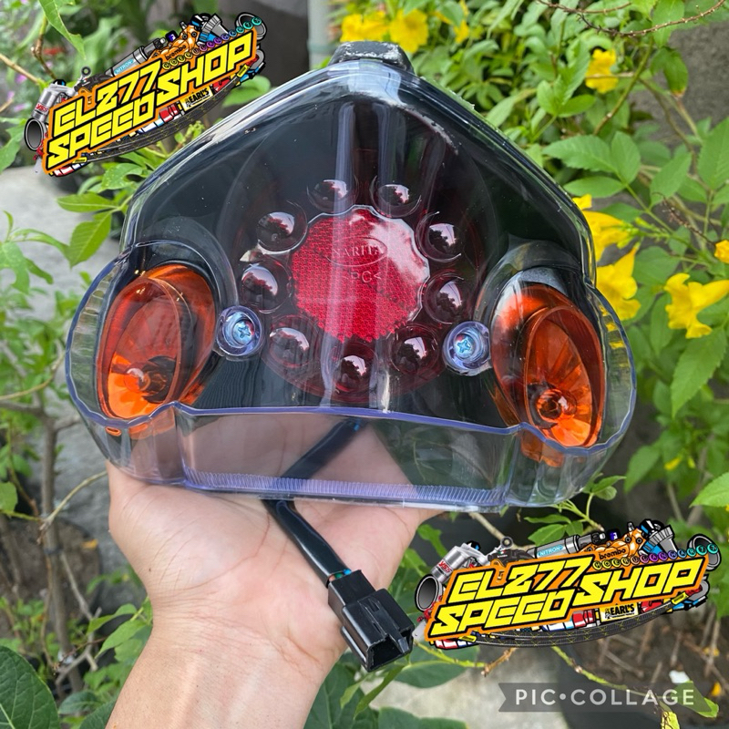 STOPLAMP LAMPU STOP JUPITER Z LED 2006 - 2010 SMOKE HITAM LAMPU STOP BELAKANG JUPITER Z BURHAN MIKA 