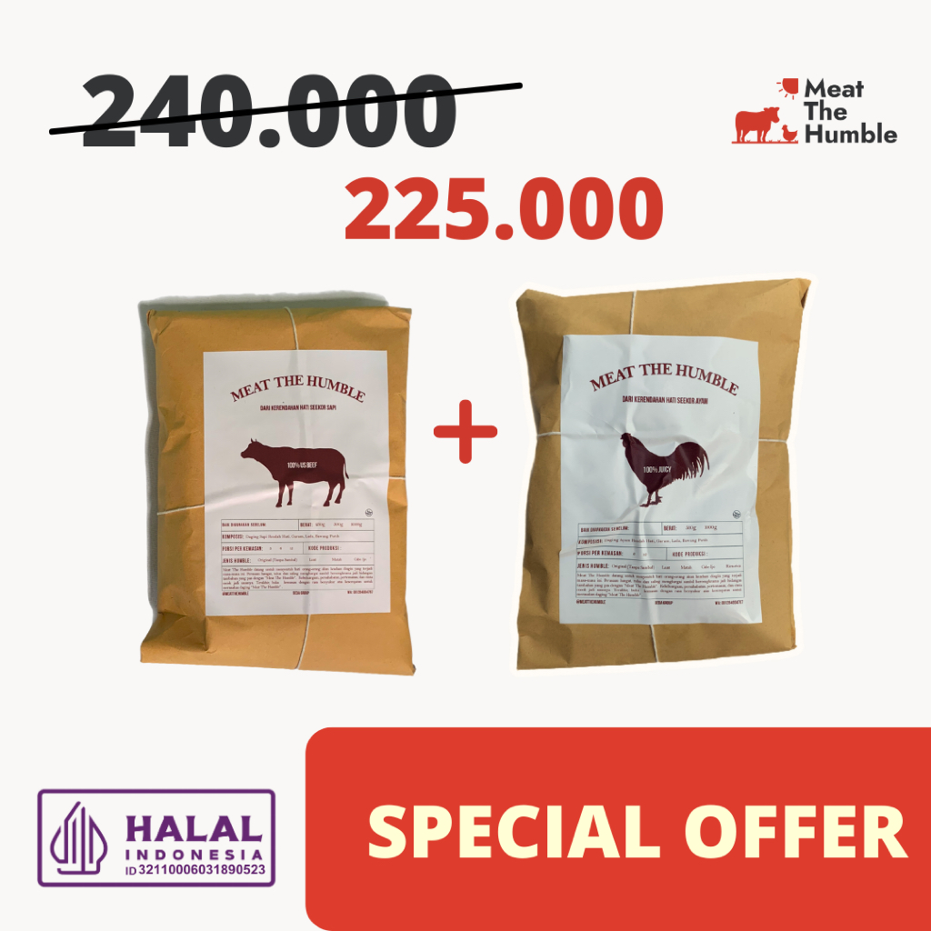 

SPECIAL OFFER – SEI AYAM MTH 500 gr & SEI SAPI MTH 500 gr - Matah dan Luat