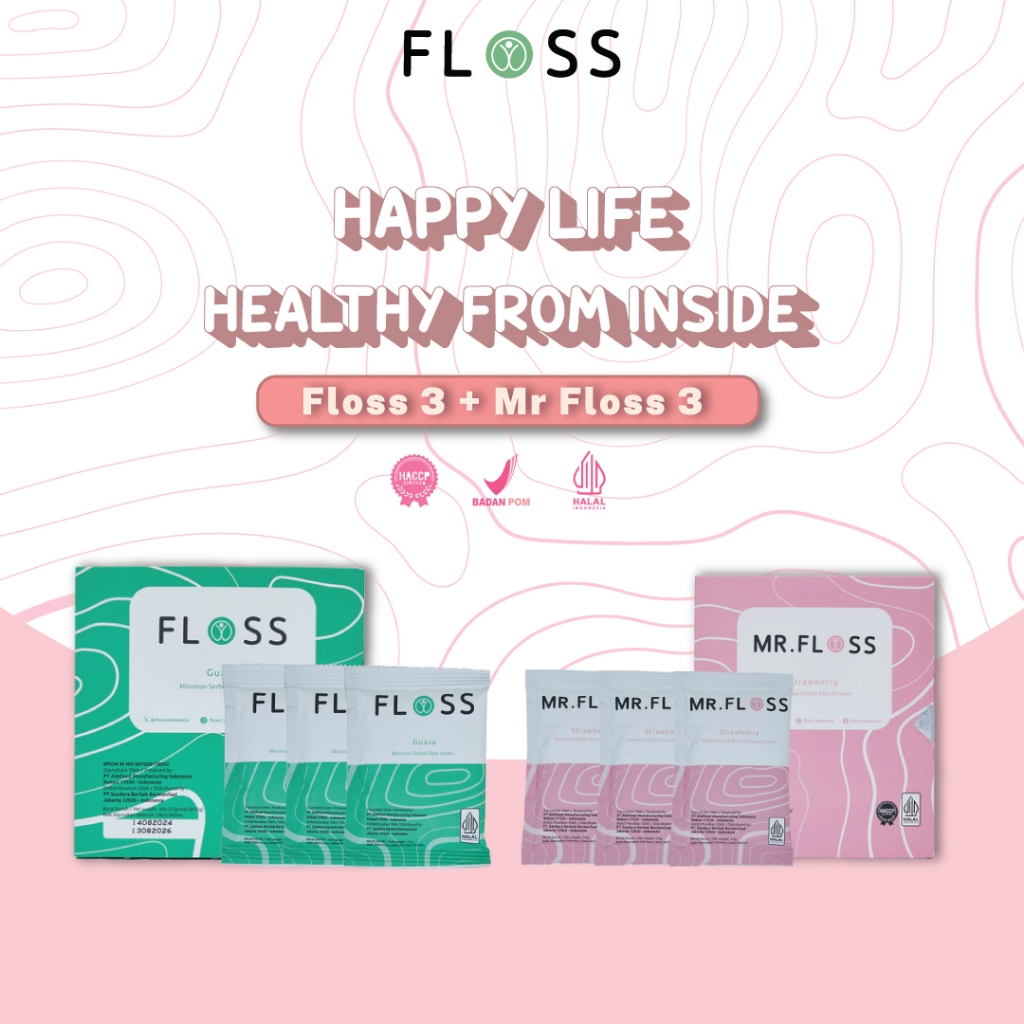 

Paket Lengkap Floss 3's + Mr.Floss 3's