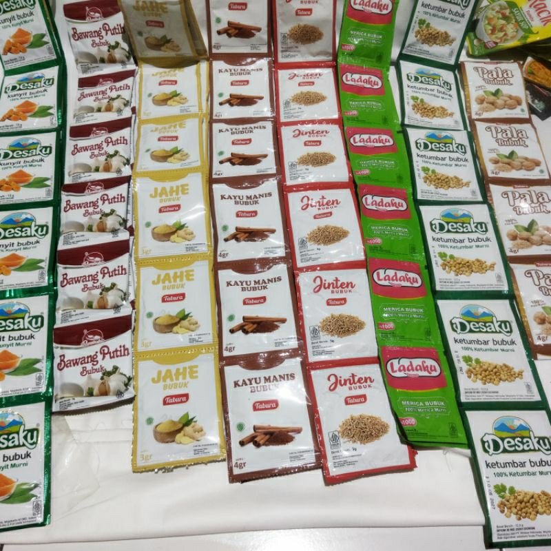 

Segala Bumbu Dapur Bubuk Murah Per Sachet