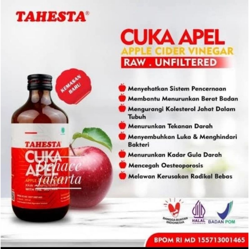 

Cuka Apel Tahesta