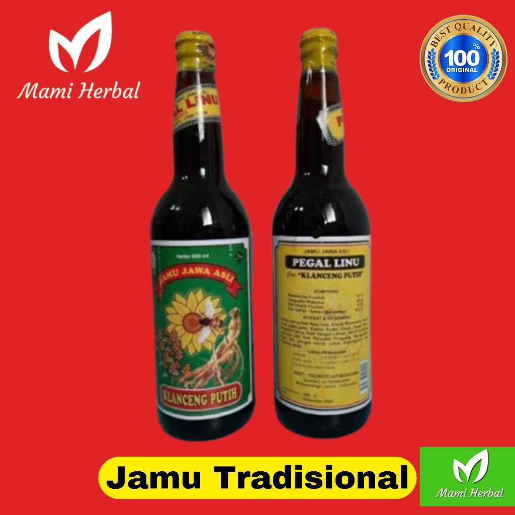 

JAMU KLANCENG PUTIH 600 ml ASLI HERBAL PEGAL LINU ASAM URAT