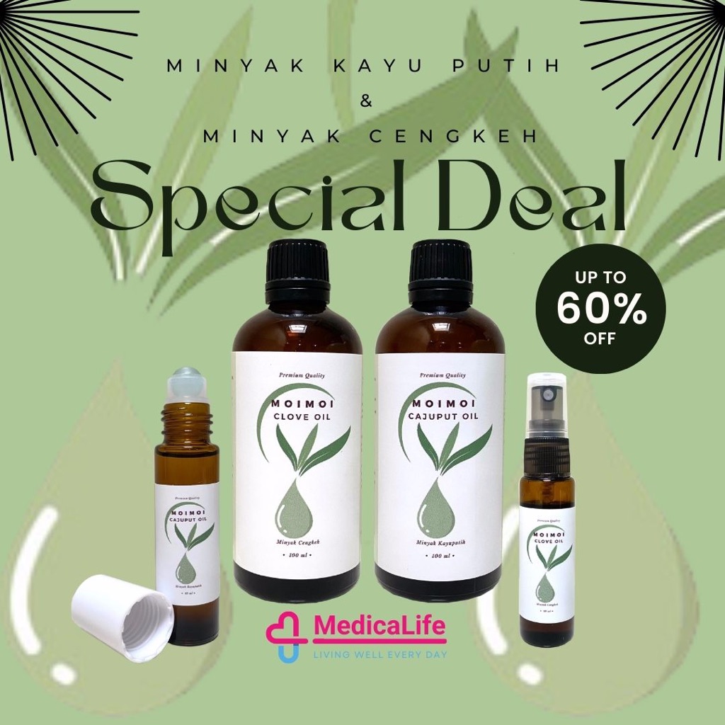 PROMO MINYAK KAYUPUTIH ROLL ON | PROMO MINYAK CENGKEH SPRAY ASLI AMBON MALUKU PULAU BURU READY STOCK