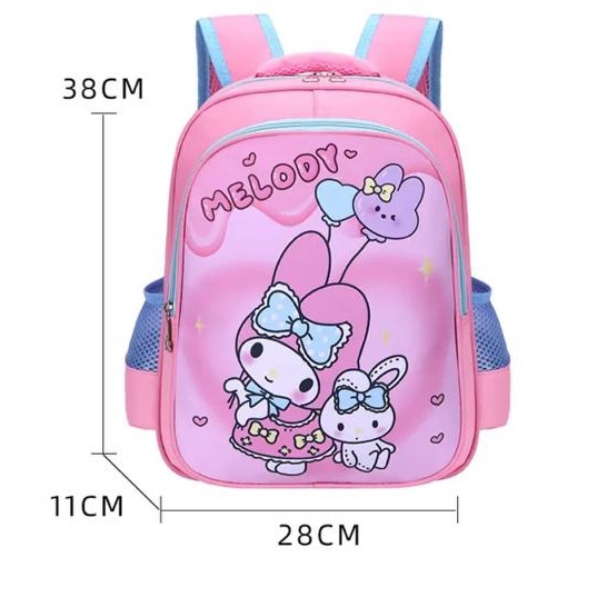 GGS Tas Ransel Sekolah Terbaru PAUD TK SD TaS BackPack Wanita Tas Ransel Kuromi