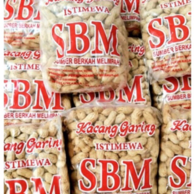 

kacang kulit SBM/250g/camilan gurih kacang istimewa renyah