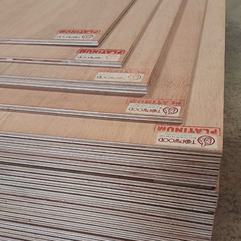 Plywood 30x120cm Tebal 5mm Halus Triplek Full Meranti