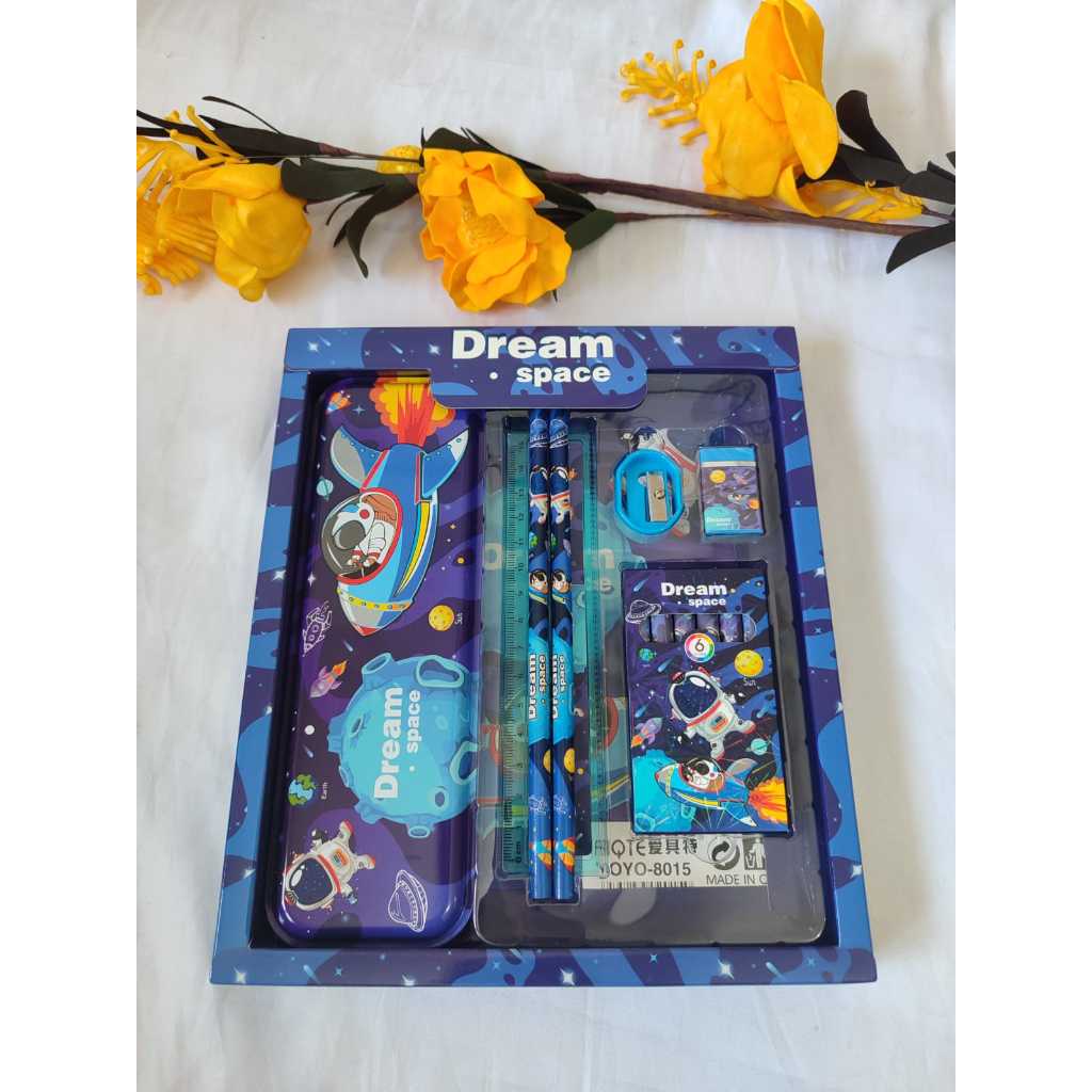 

Set alat tulis karakter sanrio | kotak pensil anak set stationery (balongrosirr)