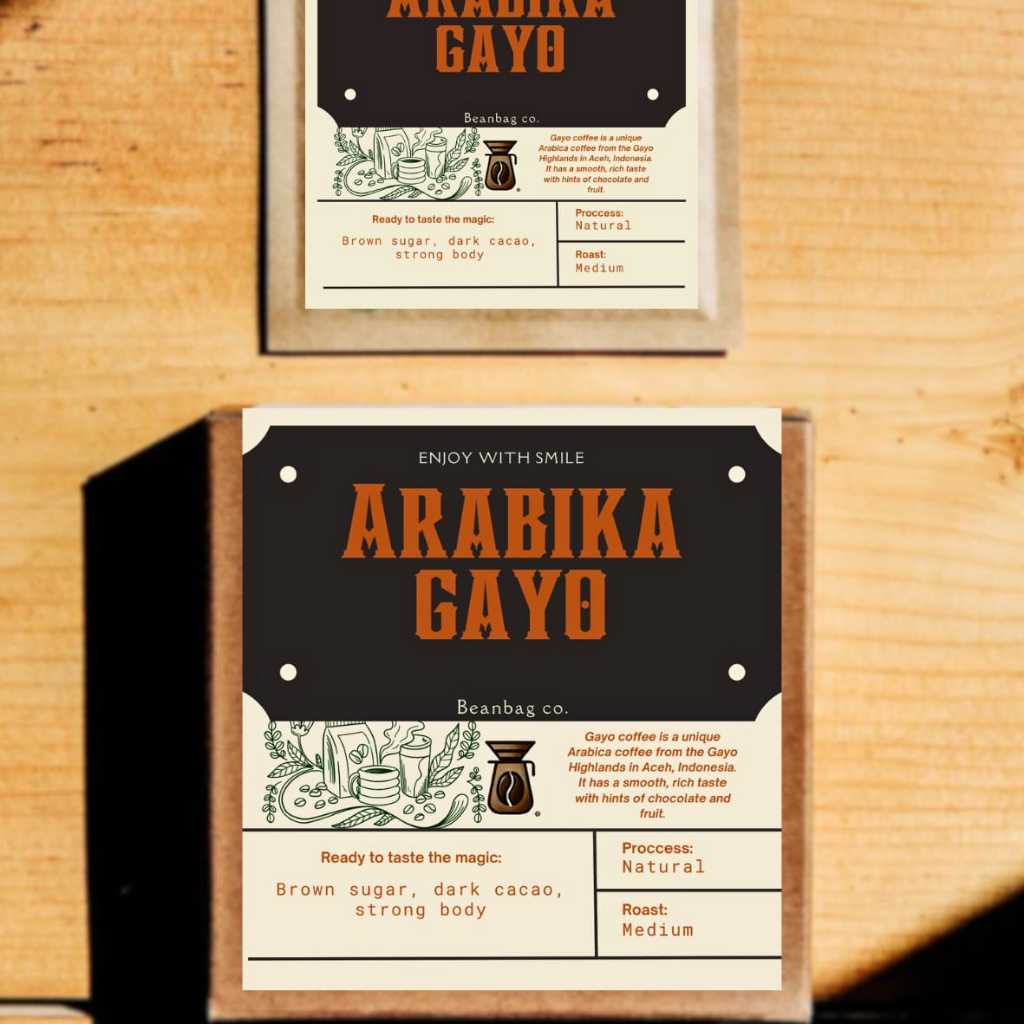 

Drip bag coffee arabika gayo roast medium quality