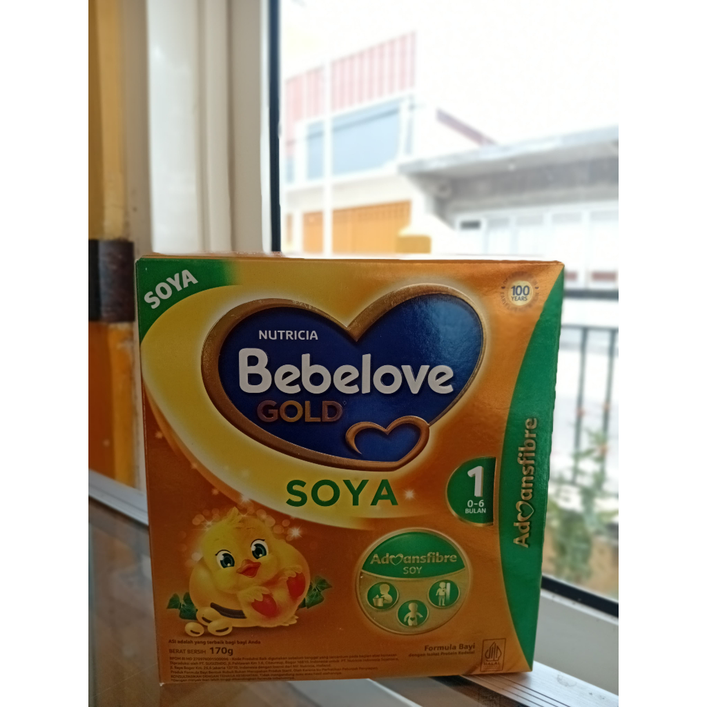 BEBELOVE GOLD SOYA 0-6 bulan 170gram (exp 2027)