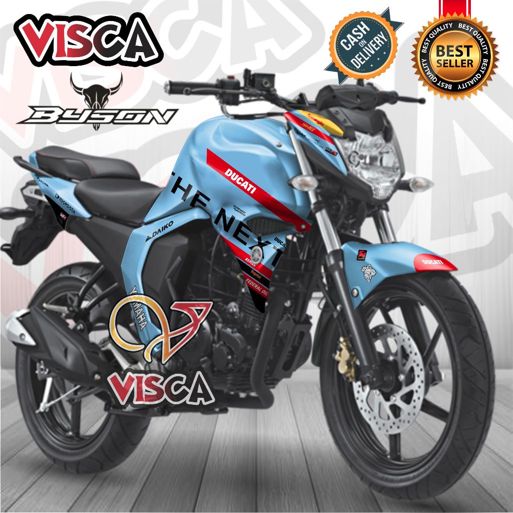 Decal Byson New Decal Byson Full Body Stiker Byson Fi Full Body Striping Byson injeksi Variasi Decal