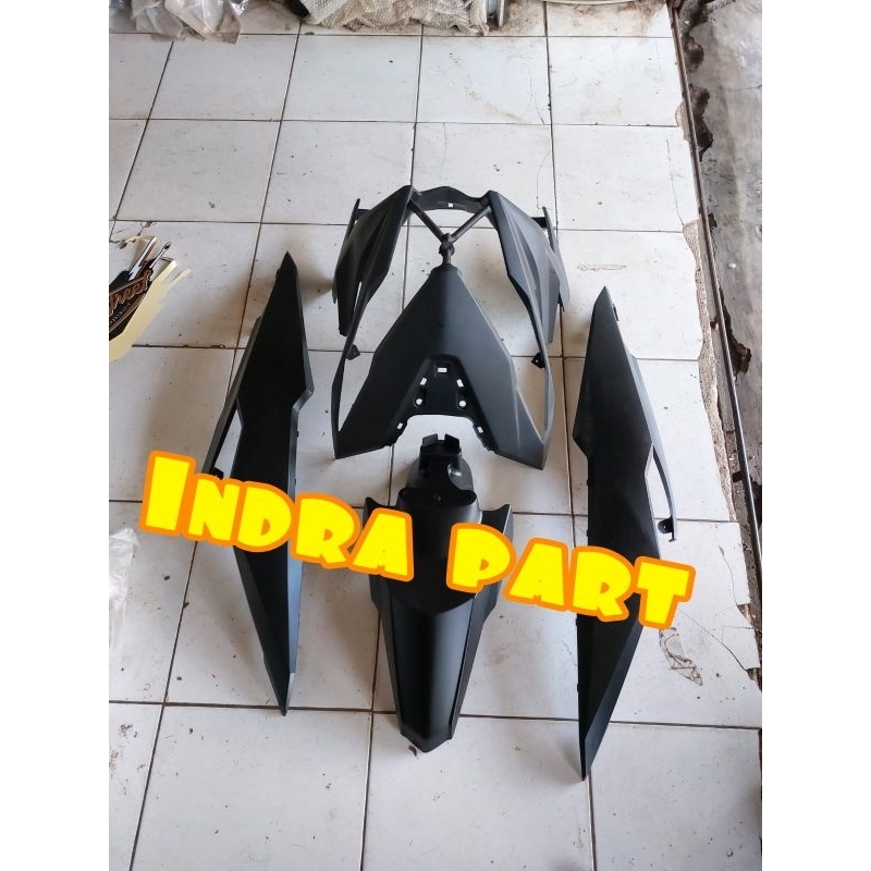 Full Body Halus Honda Beat Street 2017-2018-2019 Hitam Doff Polos